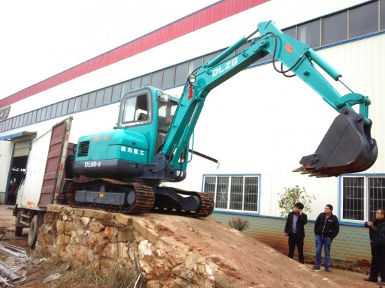 DL60-9小型履帶式挖掘機(jī)