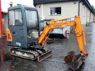 斗山微型挖掘機